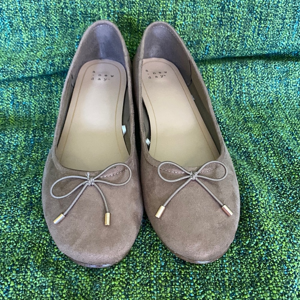 Light brown flats